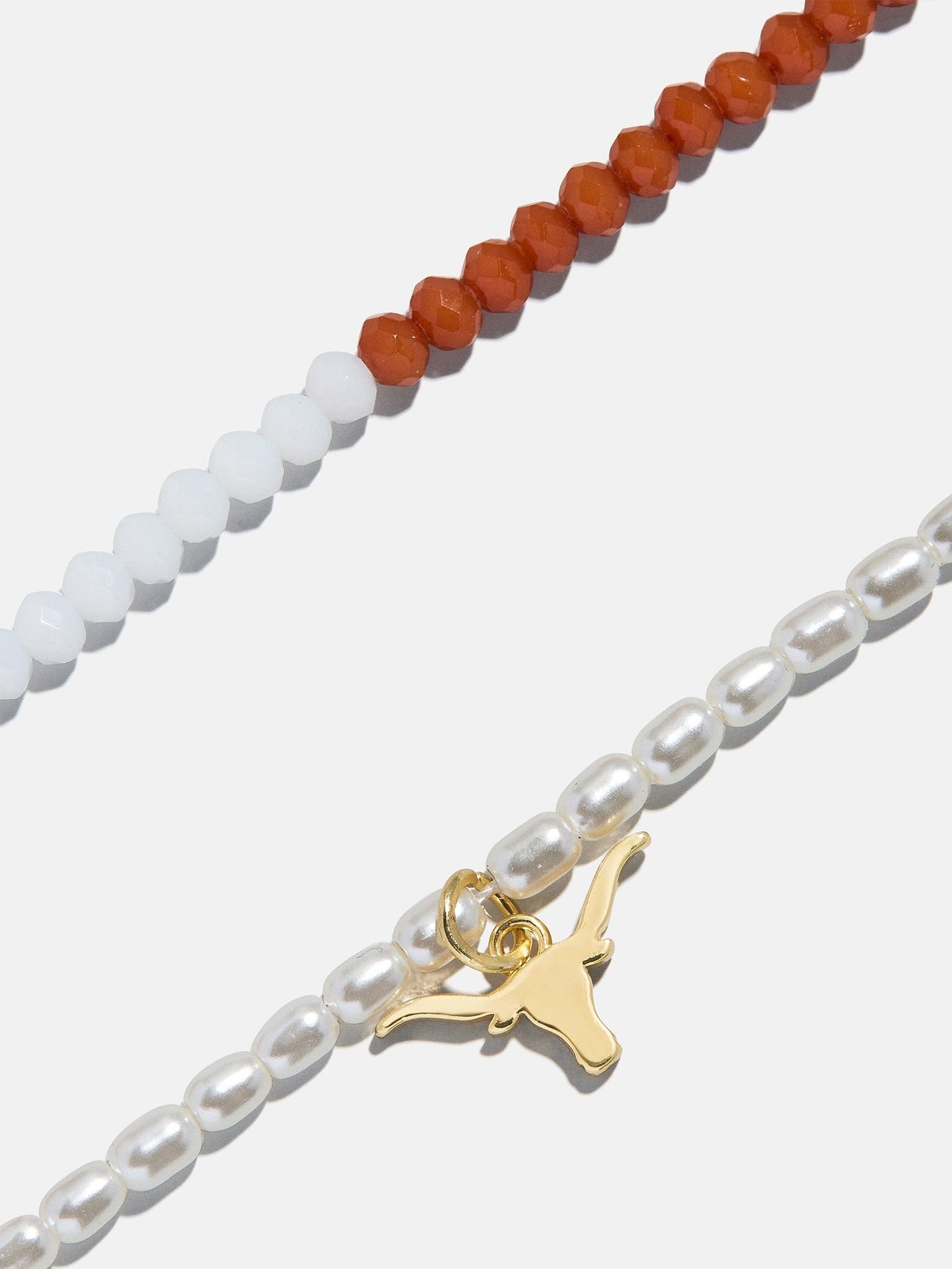 University of Texas at Austin Beaded Logo Necklace Set - University of Texas at Austin
