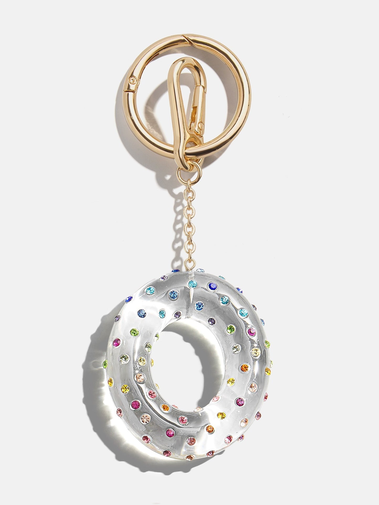Confetti Initial Bag Charm - Multi