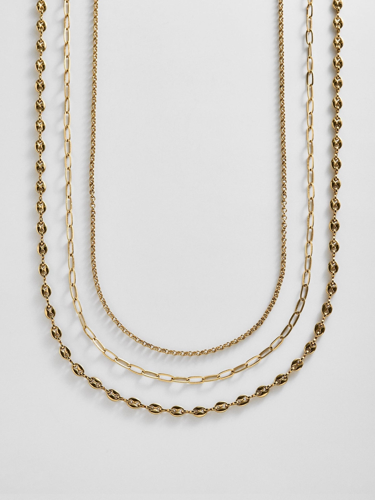 Taylor Waterproof Necklace Set - Gold