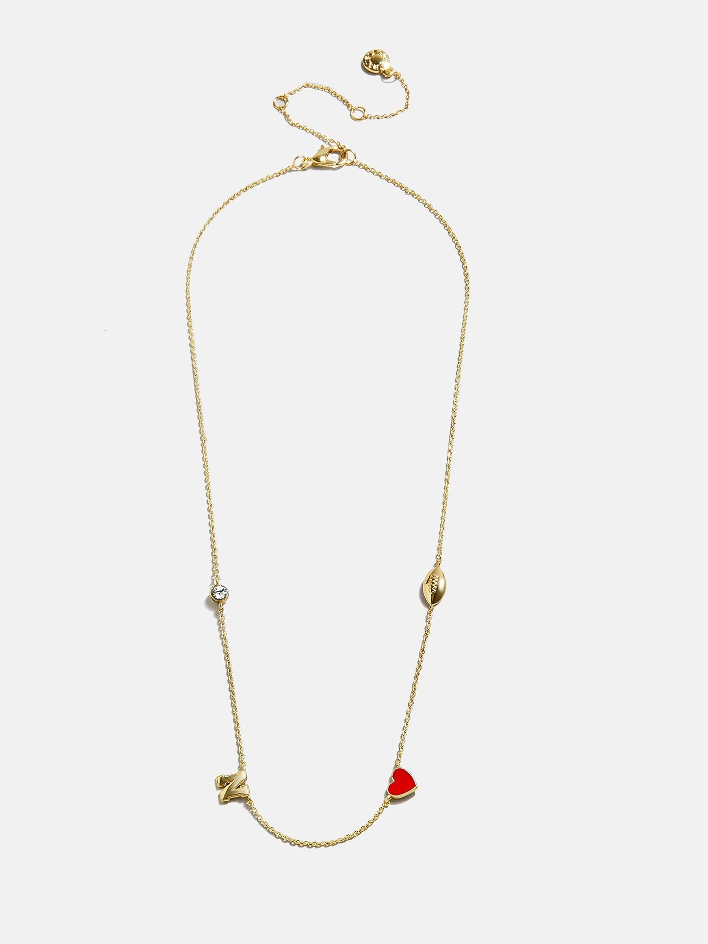 University of Nebraska Spaced Charm Necklace - University of Nebraska