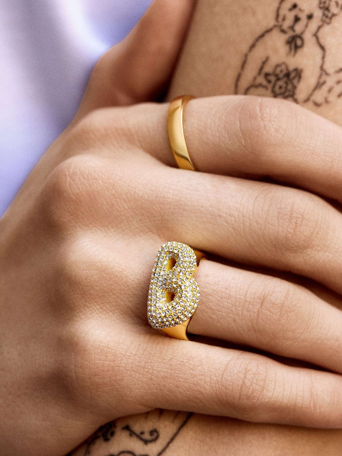 Bubble Initial Ring - L