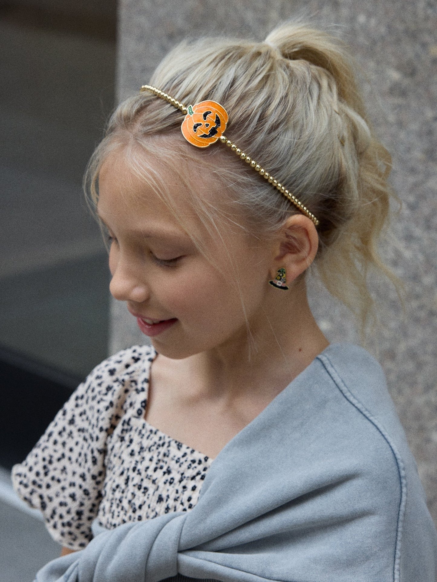 Hair Scare Kids' Headband - Gold/Orange