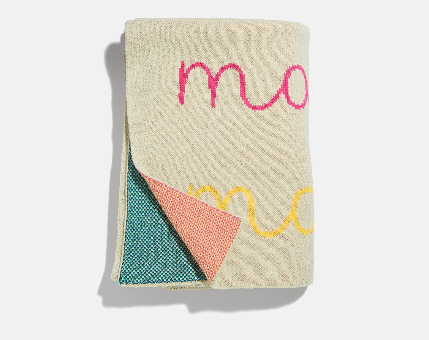 Script Ombre Name Custom Blanket - Beige/Multi