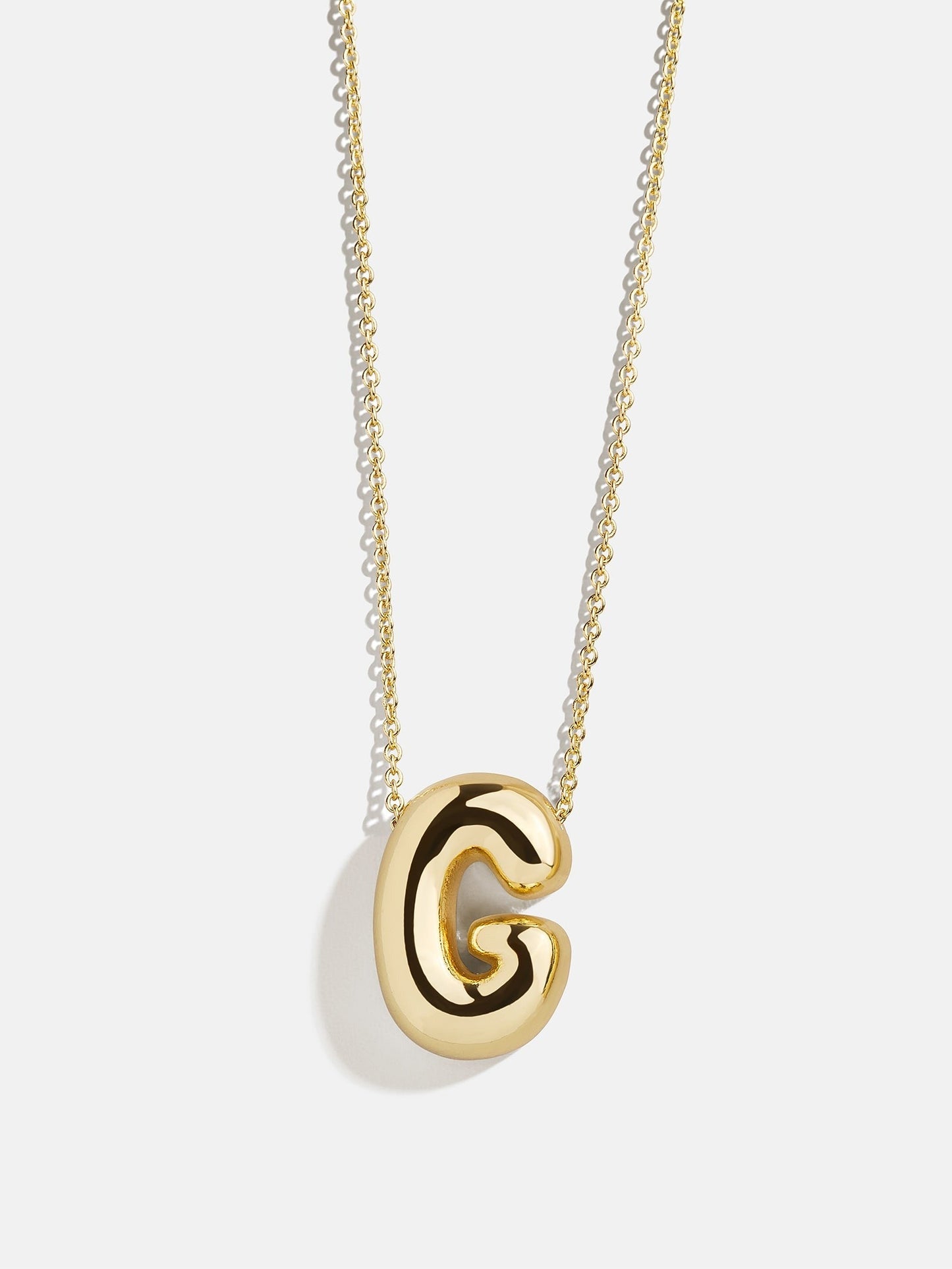 Kids' Bubble Initial Necklace - Gold