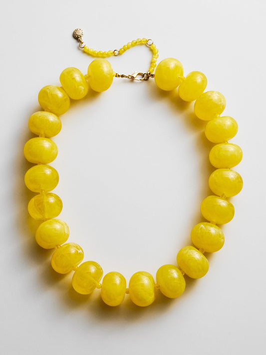 Joan Semi-Precious Necklace - Citrine