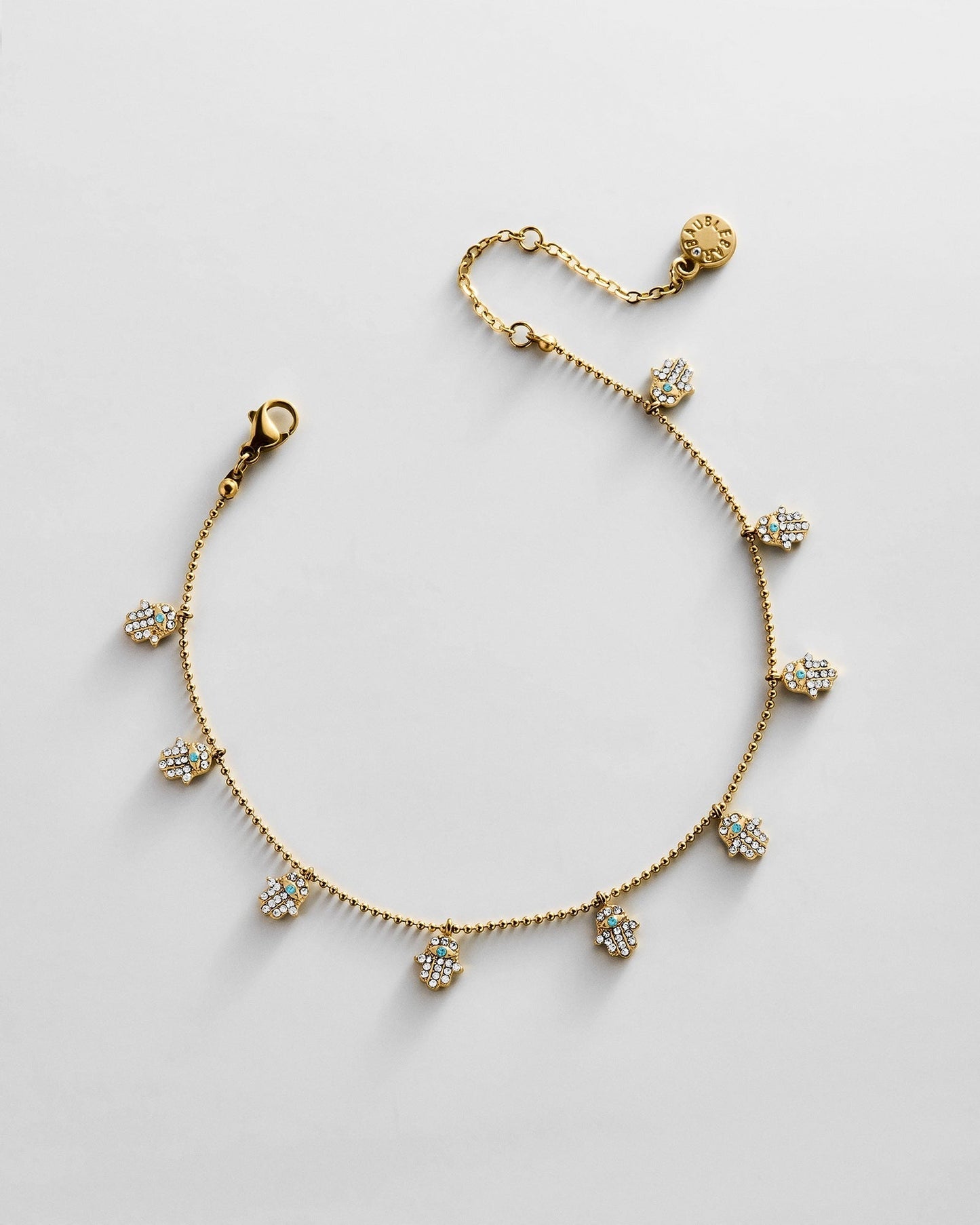 Hamsa Waterproof Anklet - Hamsa