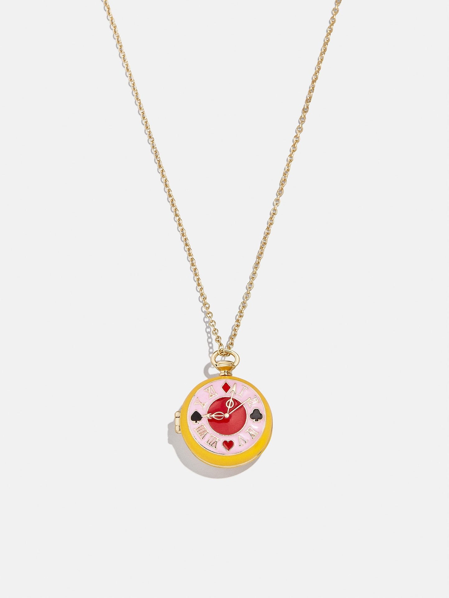 Disney Alice in Wonderland Locket - Gold/Multi
