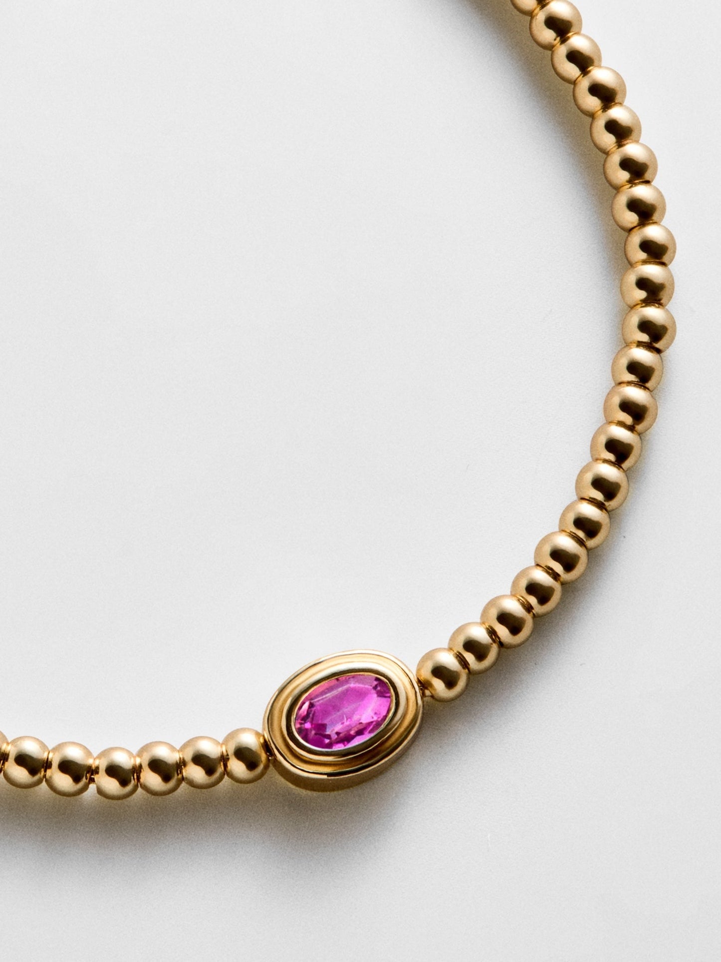Valerie Bezel Pisa Bracelet - Rose