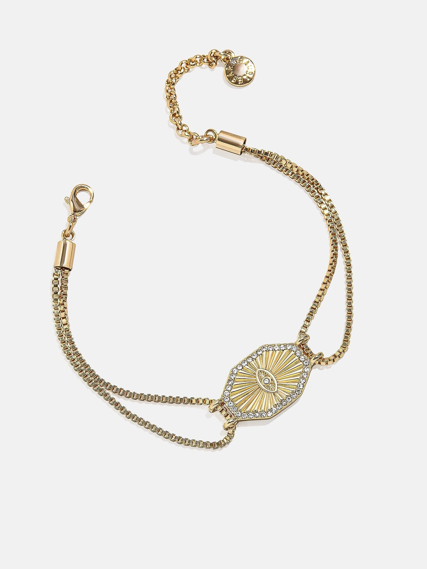 Evil Eye Reversible Bracelet - Gold/Turquoise