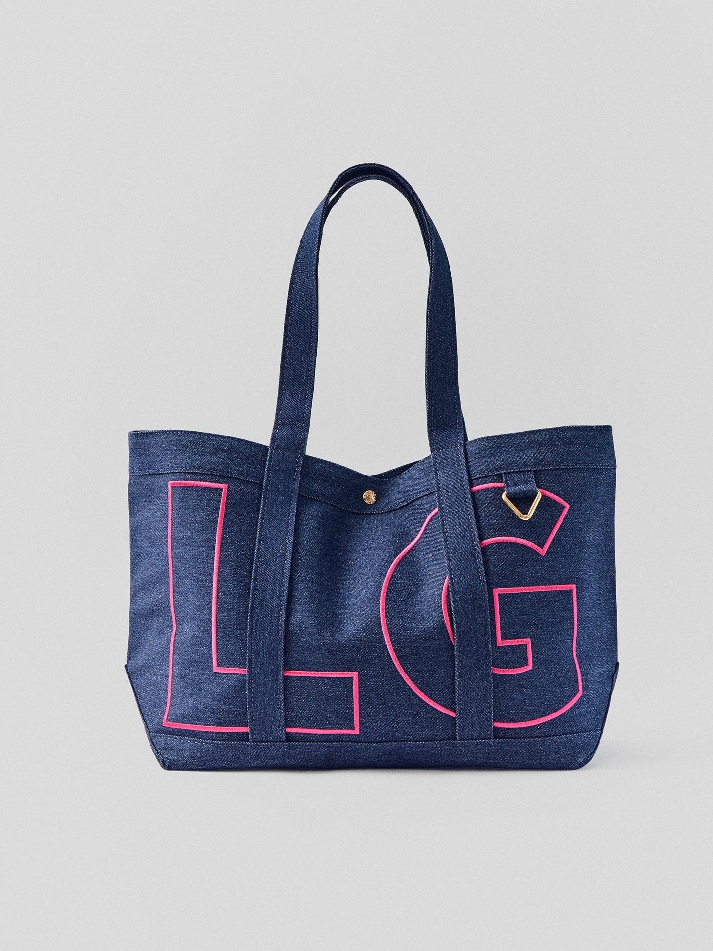 Solid Custom Alpha Tote - Dark Denim