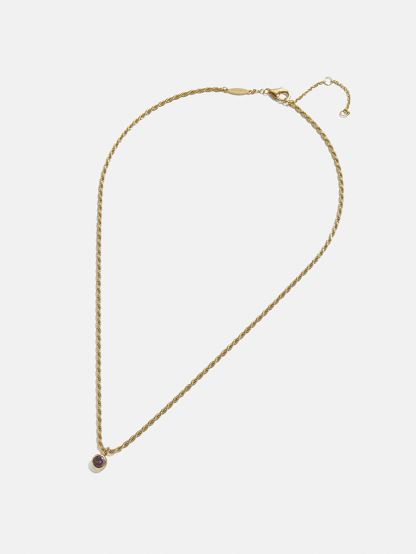 Florence 18K Gold Plated Sterling Silver Birthstone Necklace - Sapphire