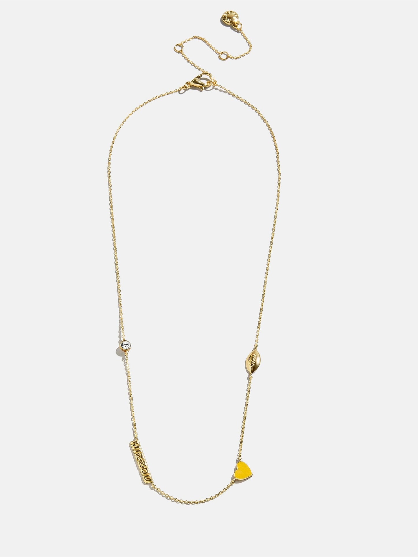 University of Missouri Spaced Charm Necklace - University of Missouri