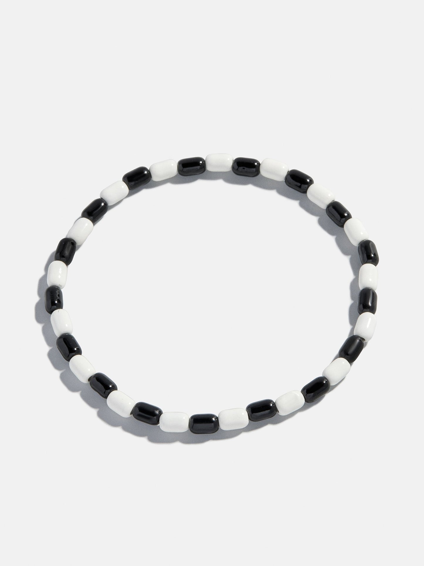 Brighten Up Enamel Beaded Bracelet - Licorice Twist