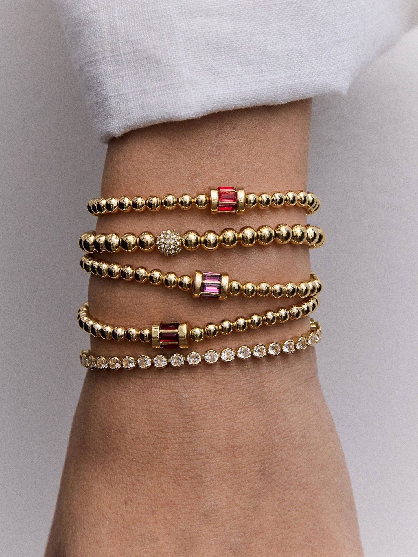 Pavé Pisa Bracelet - Single Pavé