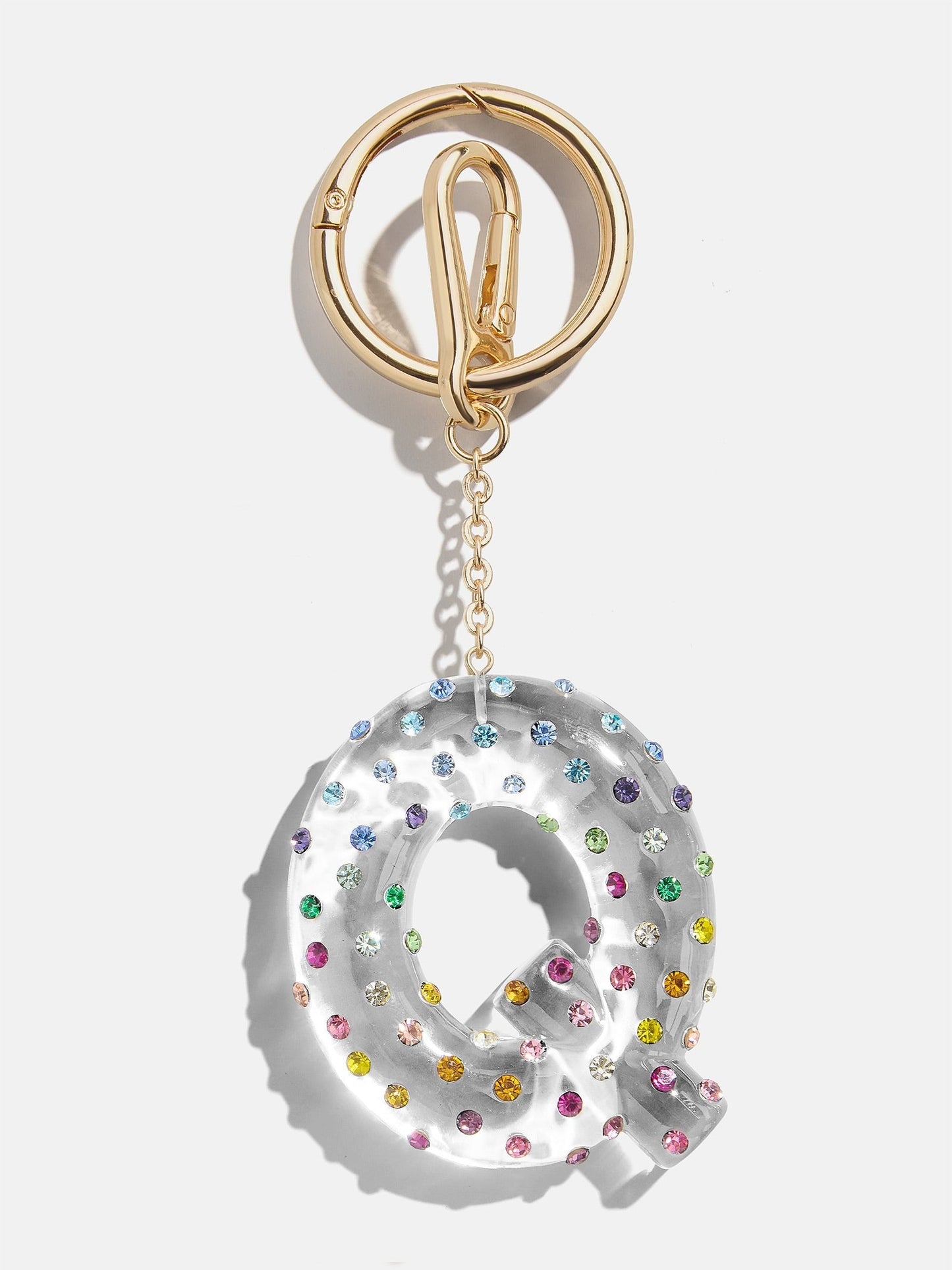 Confetti Initial Bag Charm - Multi