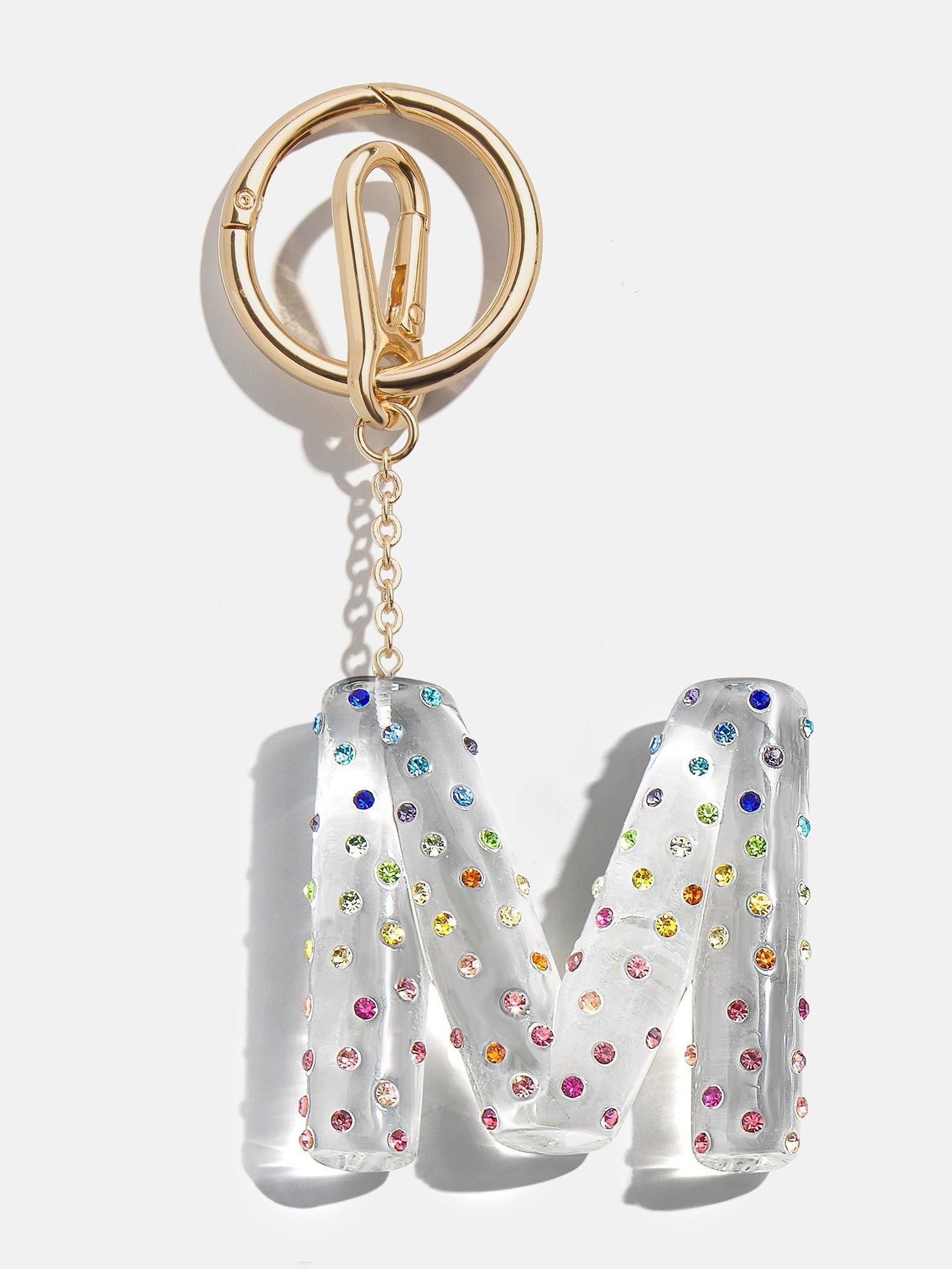 Confetti Initial Bag Charm - Multi