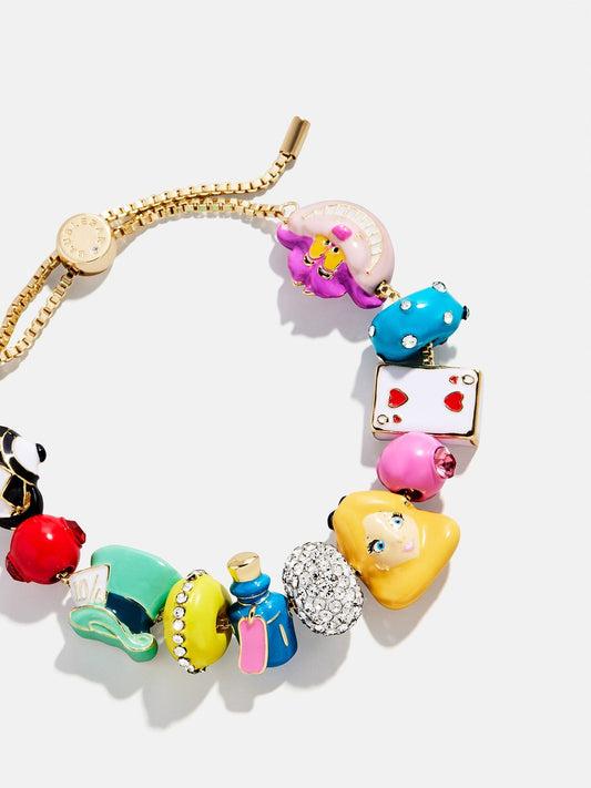 Disney Alice in Wonderland Friends Forever Bracelet - Alice in Wonderland Charm Bracelet