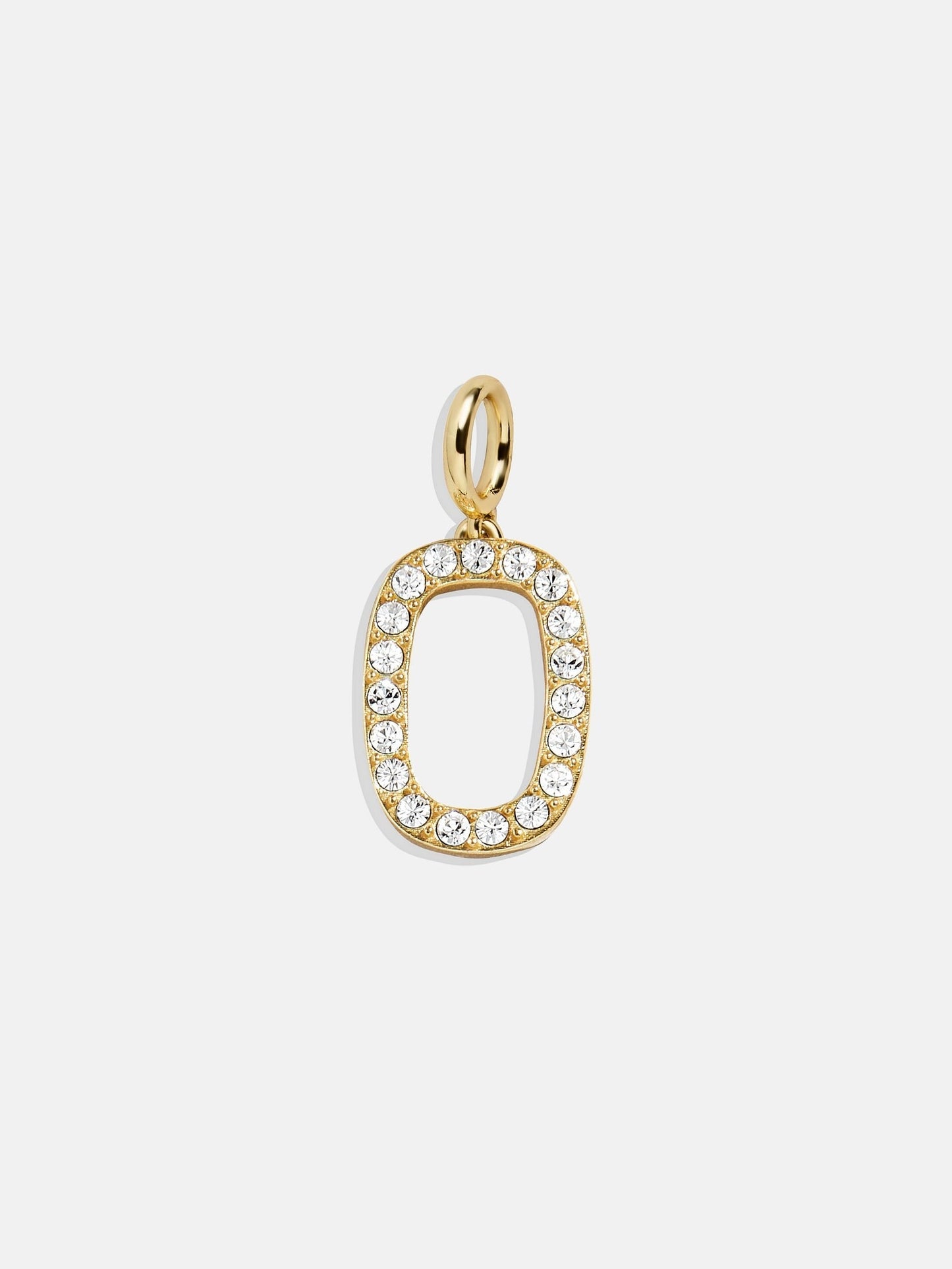 Pavé Initial Cluster Charm - O