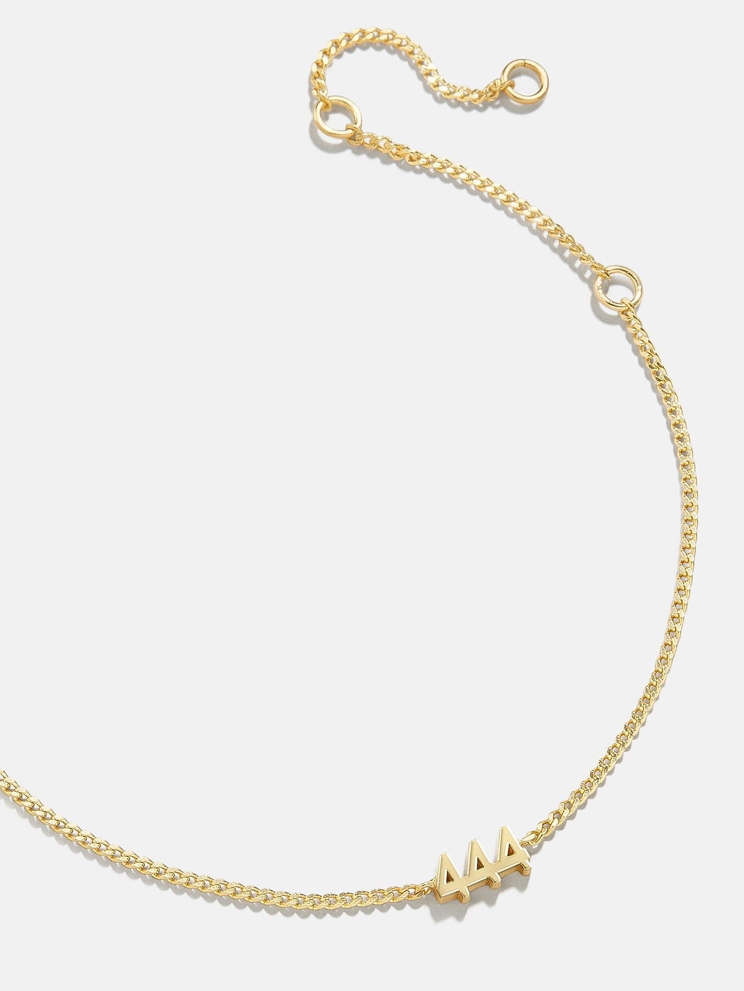 14K Gold Custom Angel Number Bracelet
