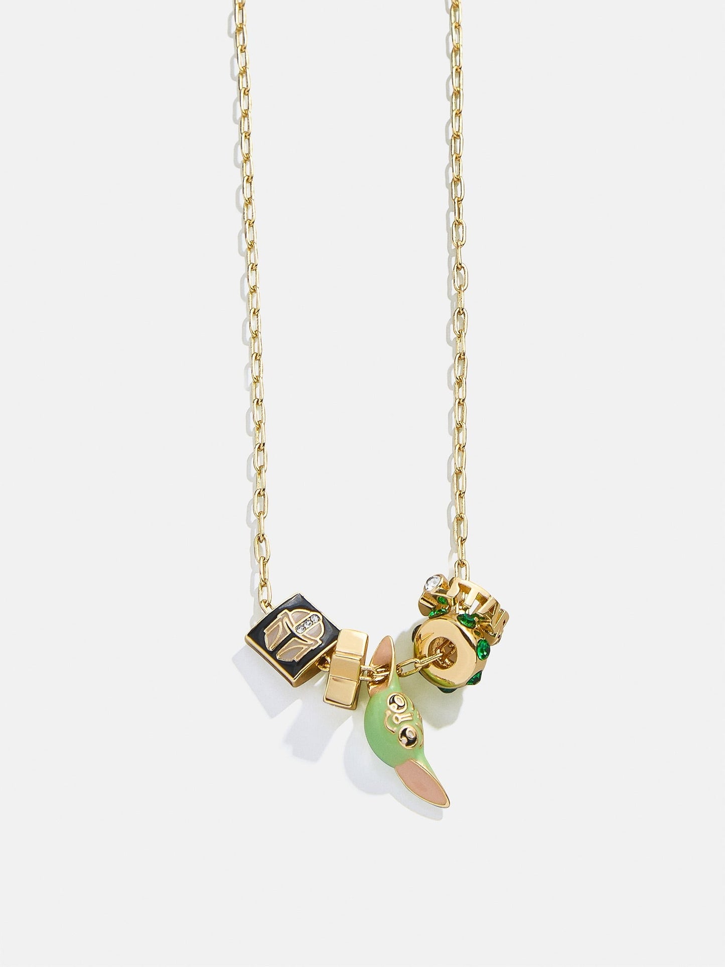 STAR WARSTM GROGUTM Charm Necklace - Gold/Green