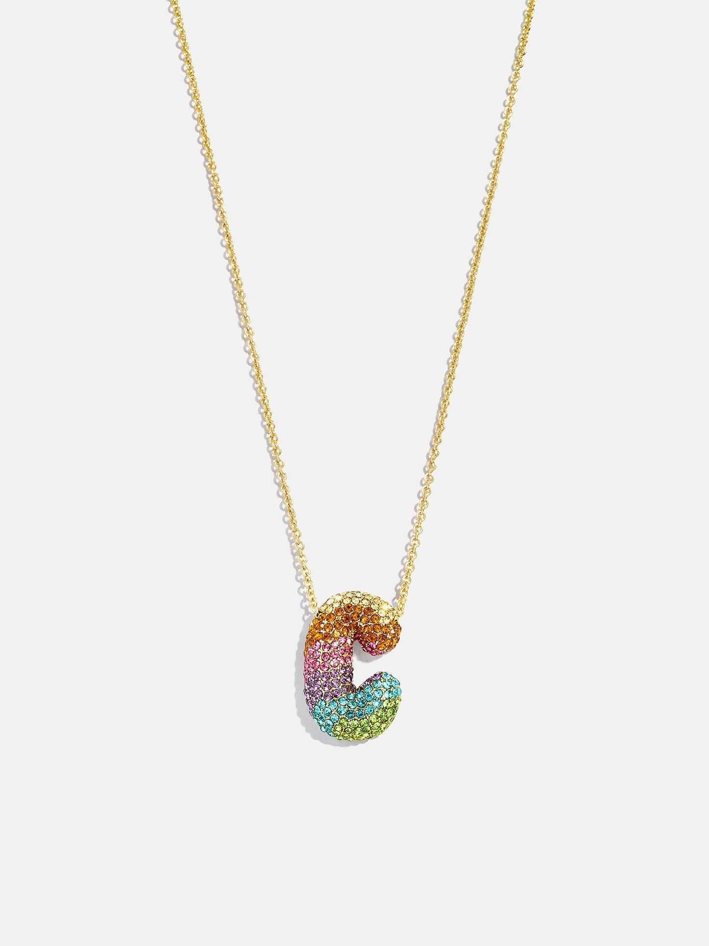 Kids' Bubble Initial Necklace - Multi