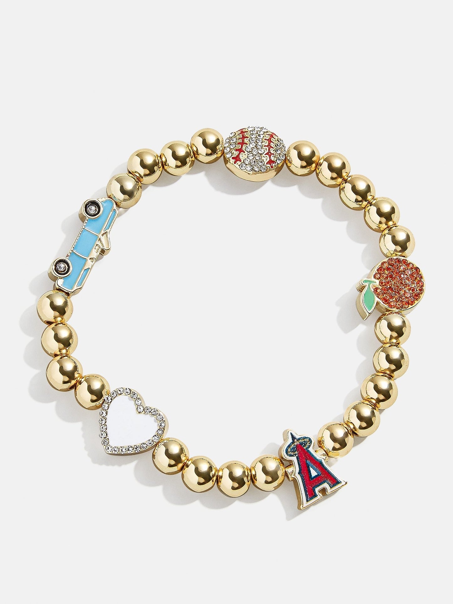 MLB Pisa Charm Bracelet - Los Angeles Angels