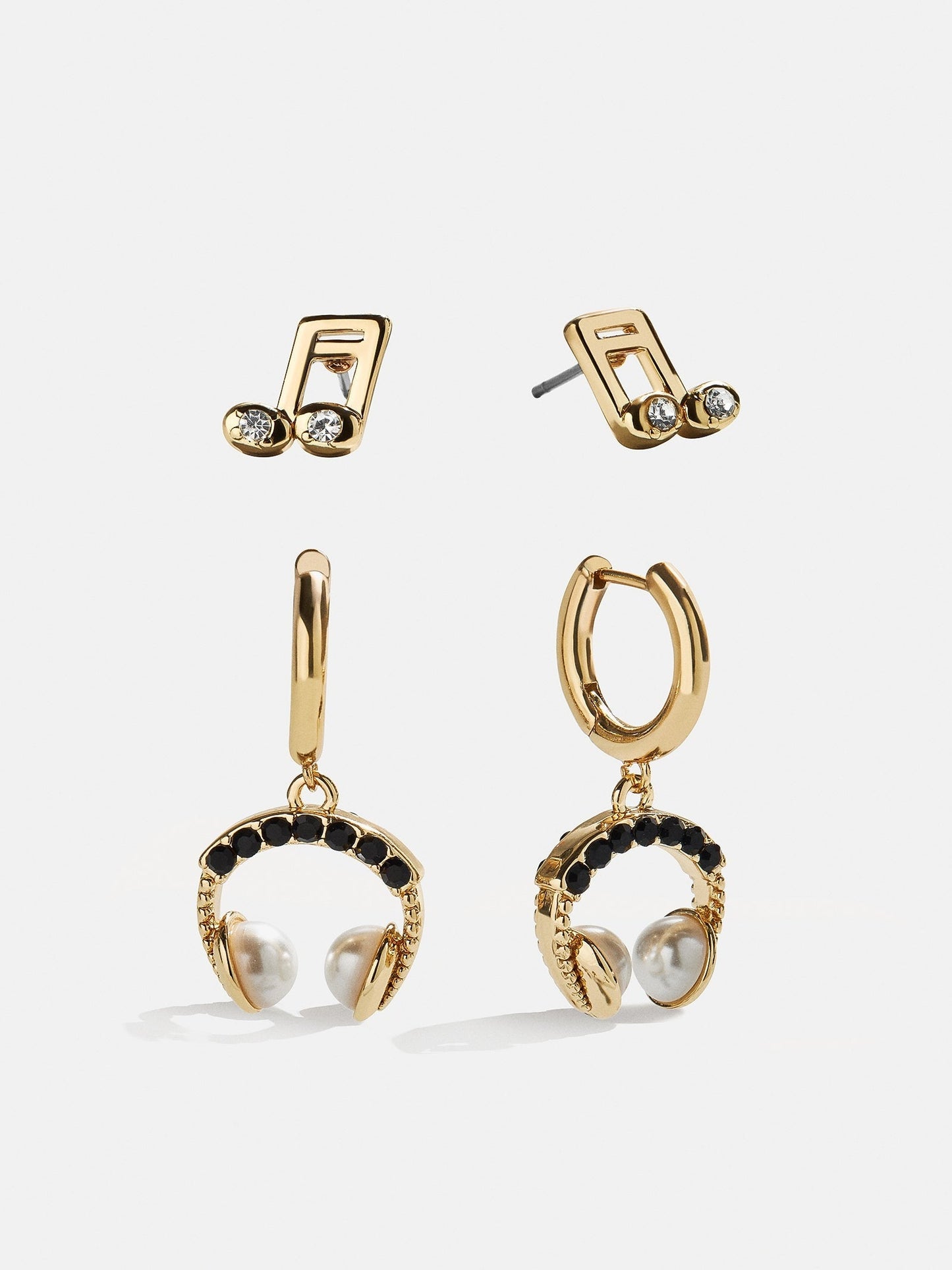 Volume Up Earring Set - Headphones
