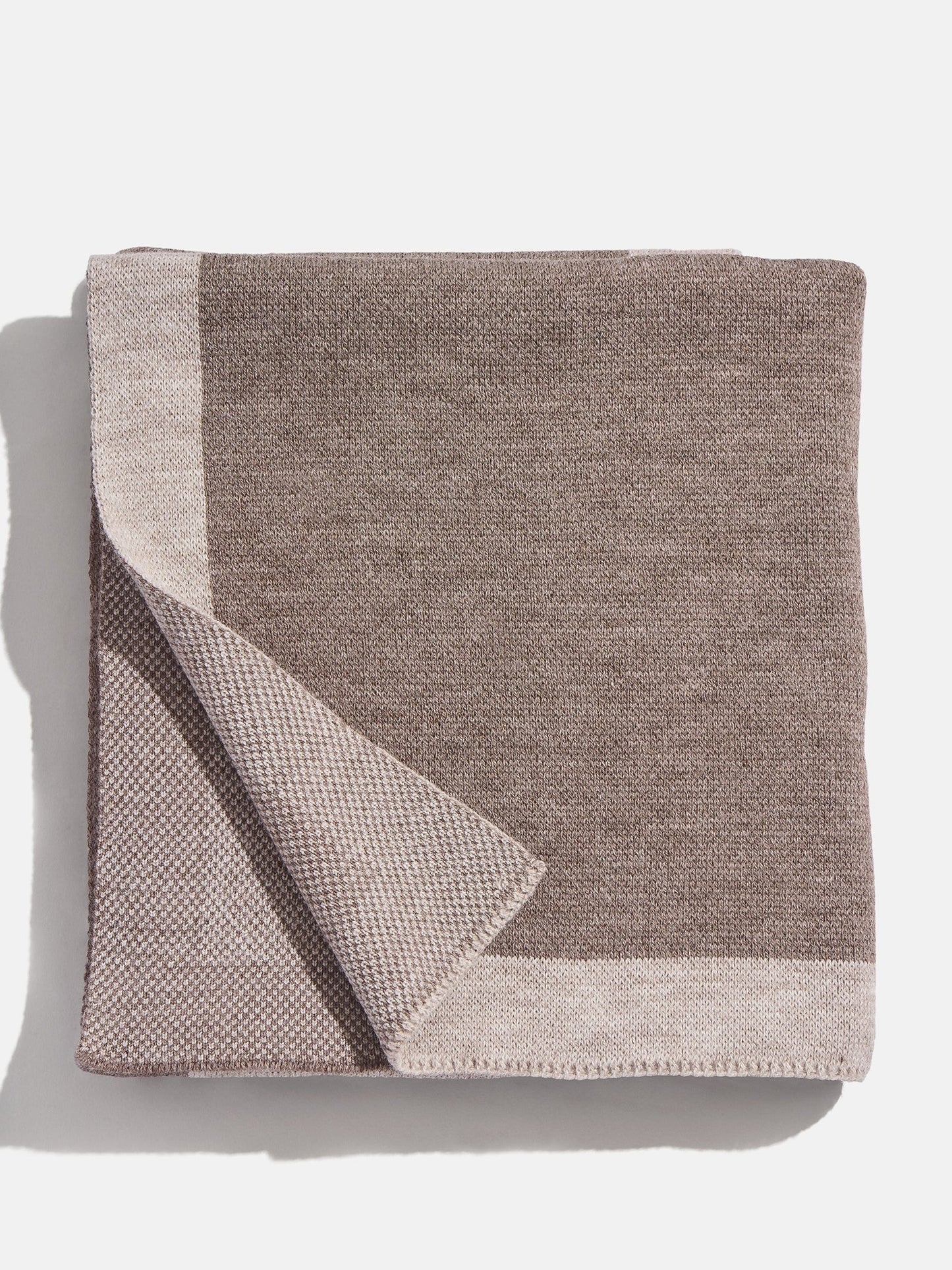 Spell It Out Custom Blanket - Light Brown/Dark Brown