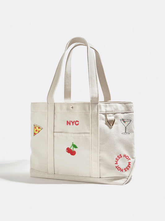 Medium Custom Icon Tote - Medium