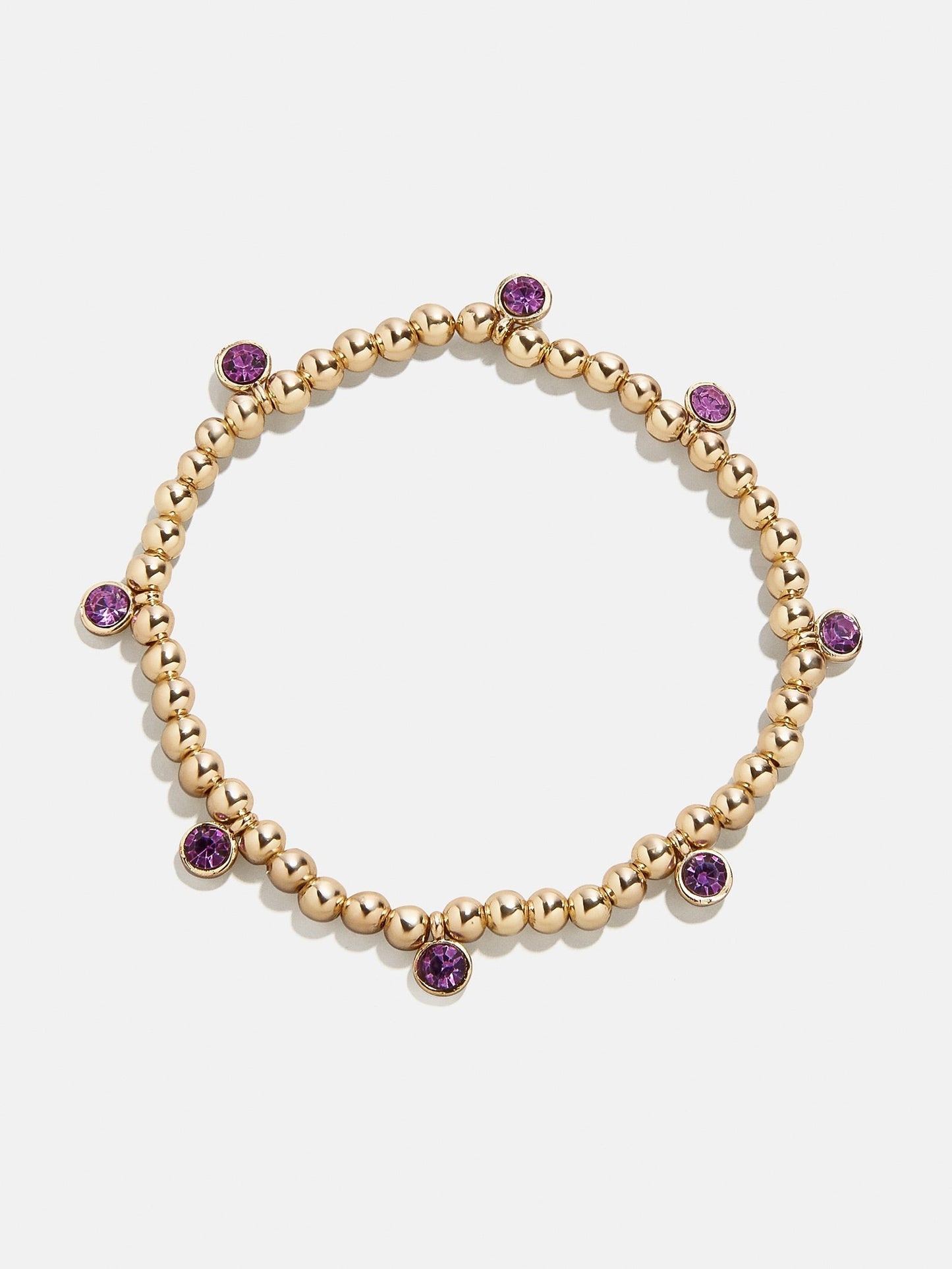 Birthstone Pisa Bracelet - Amethyst