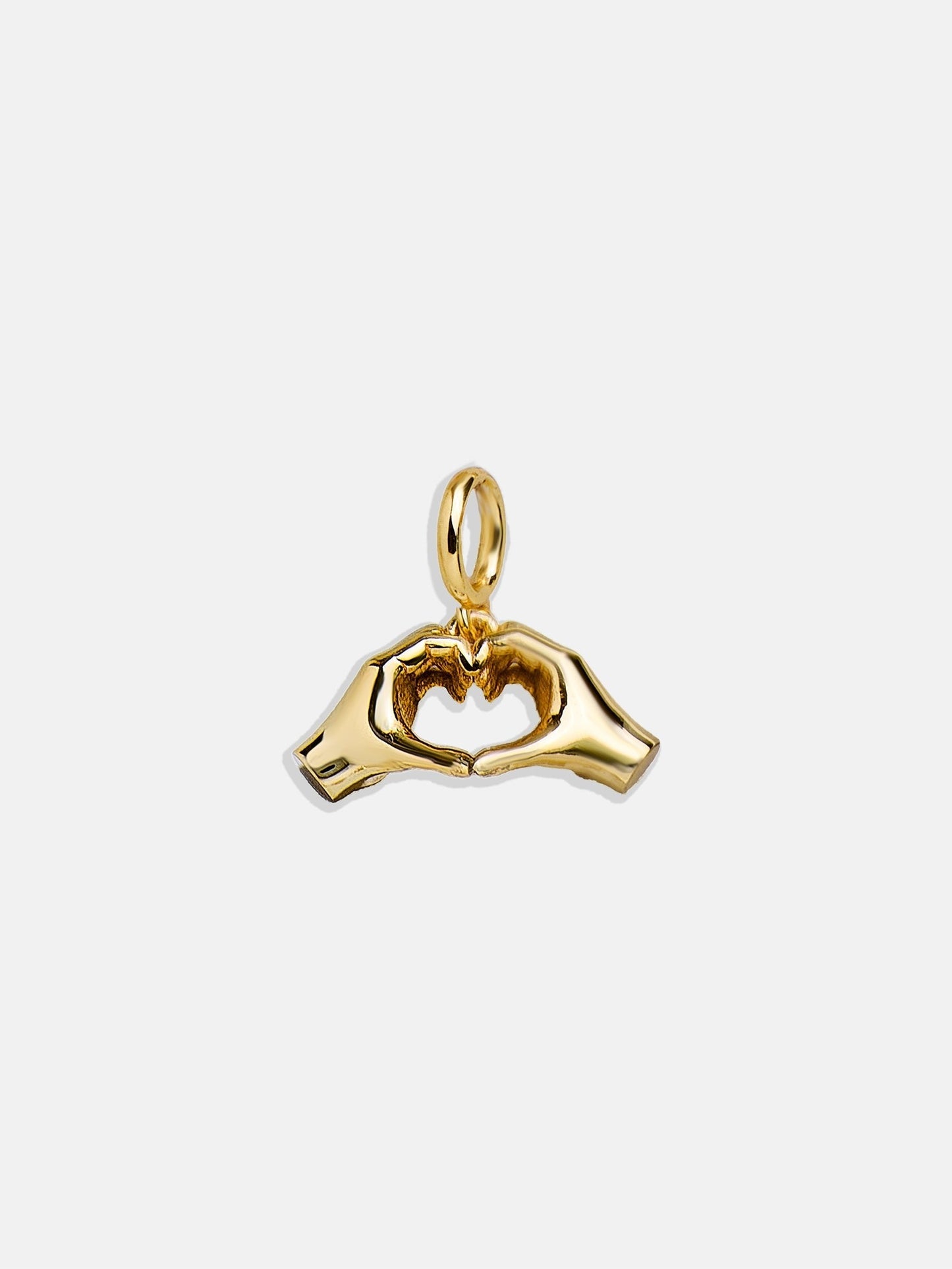 Heart Cluster Charm - Heart Hands