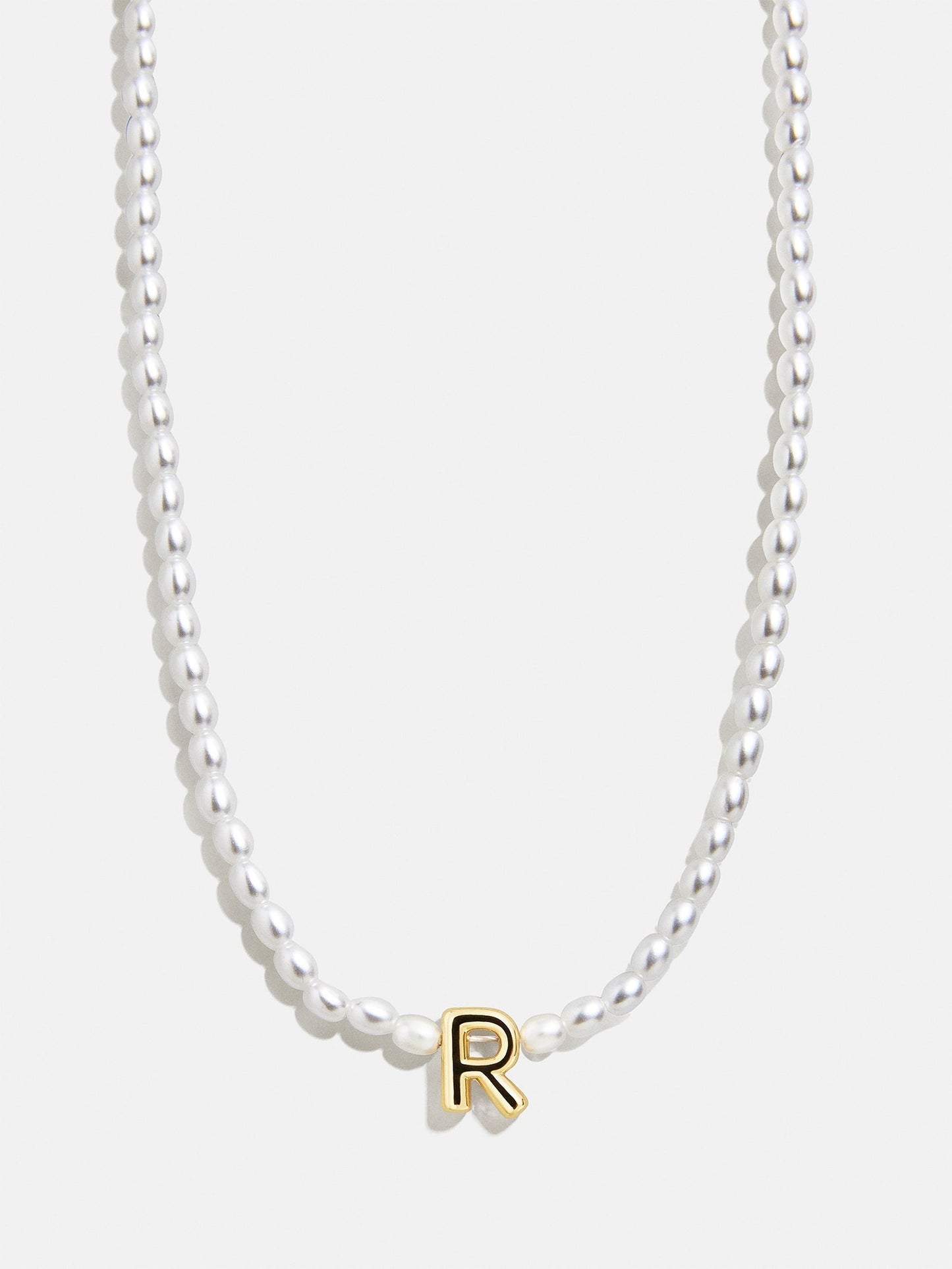 Playful Pearls Kids’ Initial Necklace - Gold/Pearl