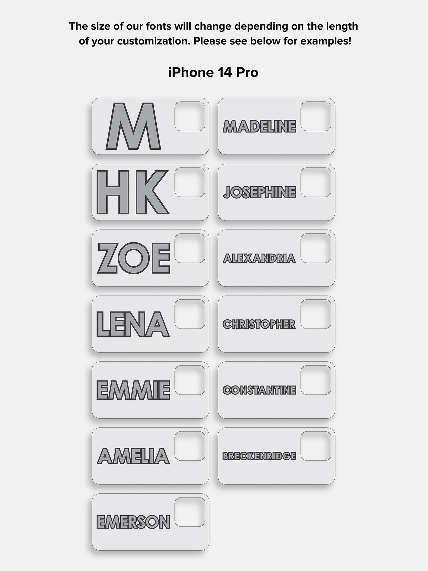 Block Font Custom iPhone Case - Green/Light Pink