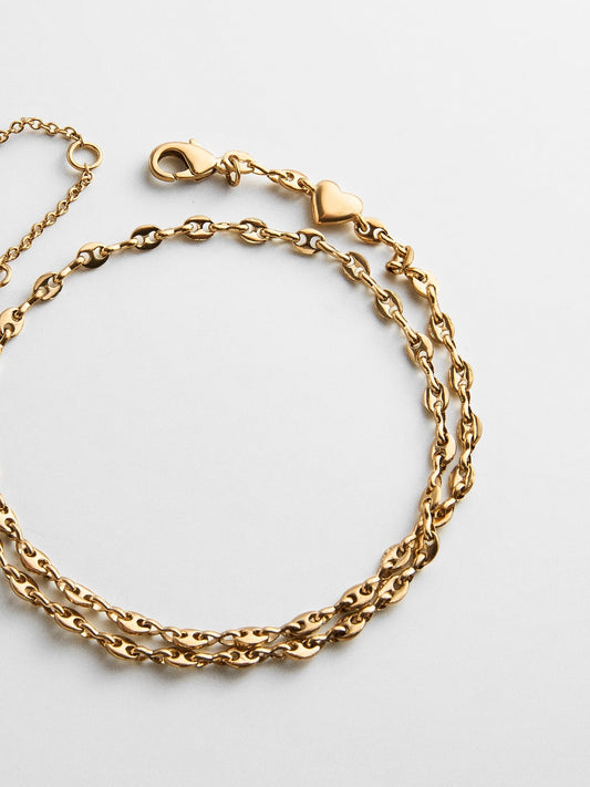 Thalia Waterproof Anklet - Gold