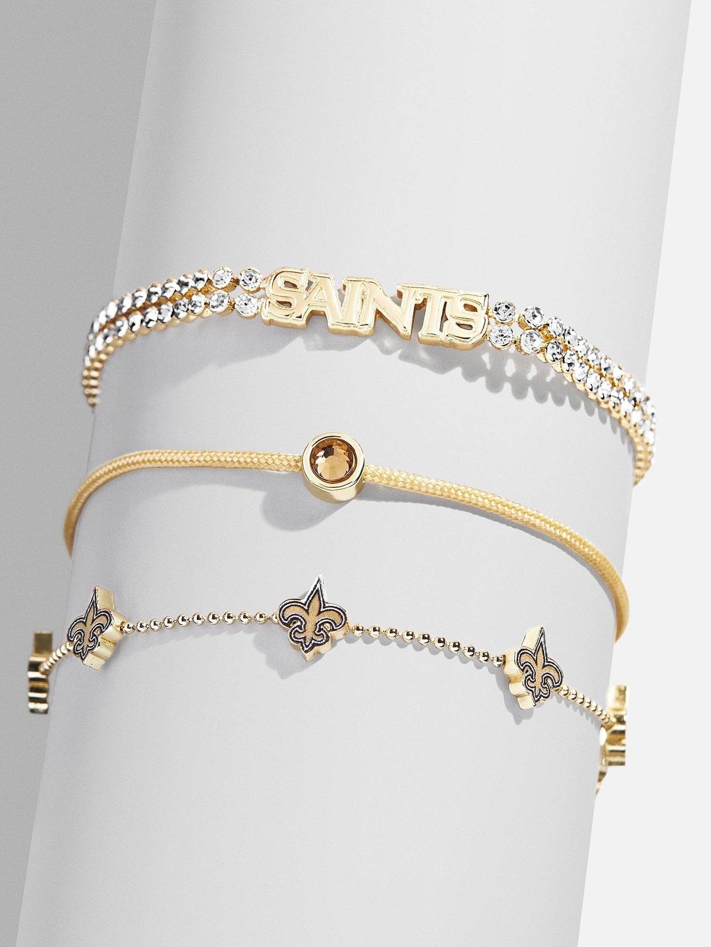 NFL Bracelet Set - New Orleans Saints