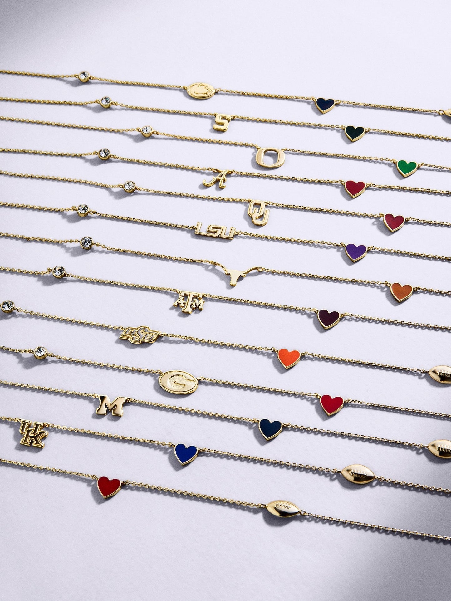 Penn State University Spaced Charm Necklace - Penn State University