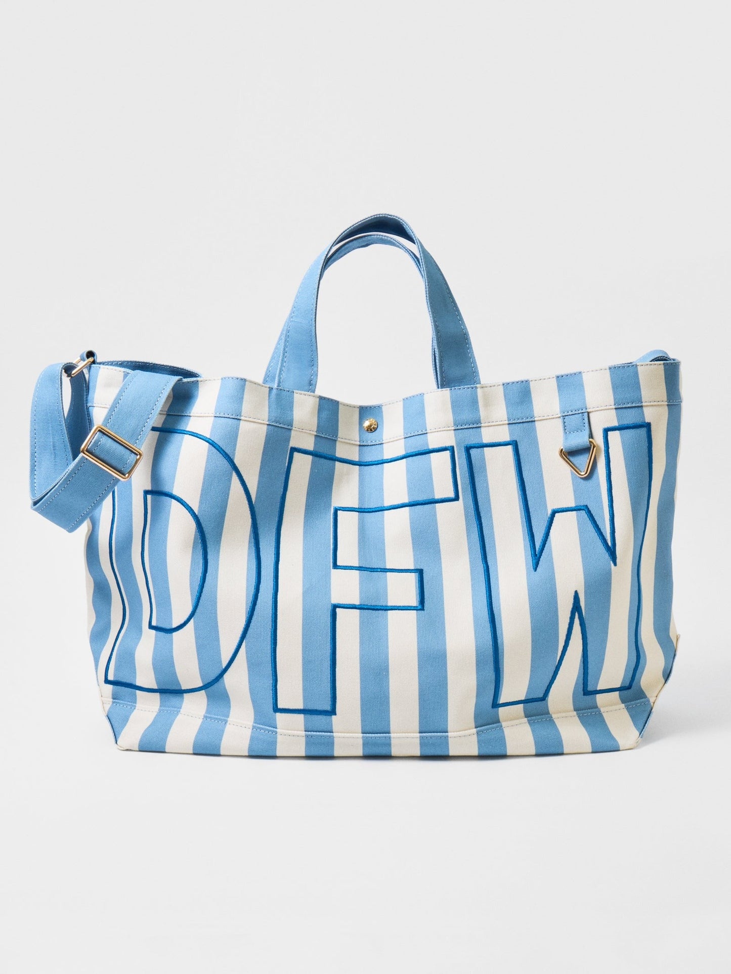 Striped Custom Alpha Tote - Custom Marina