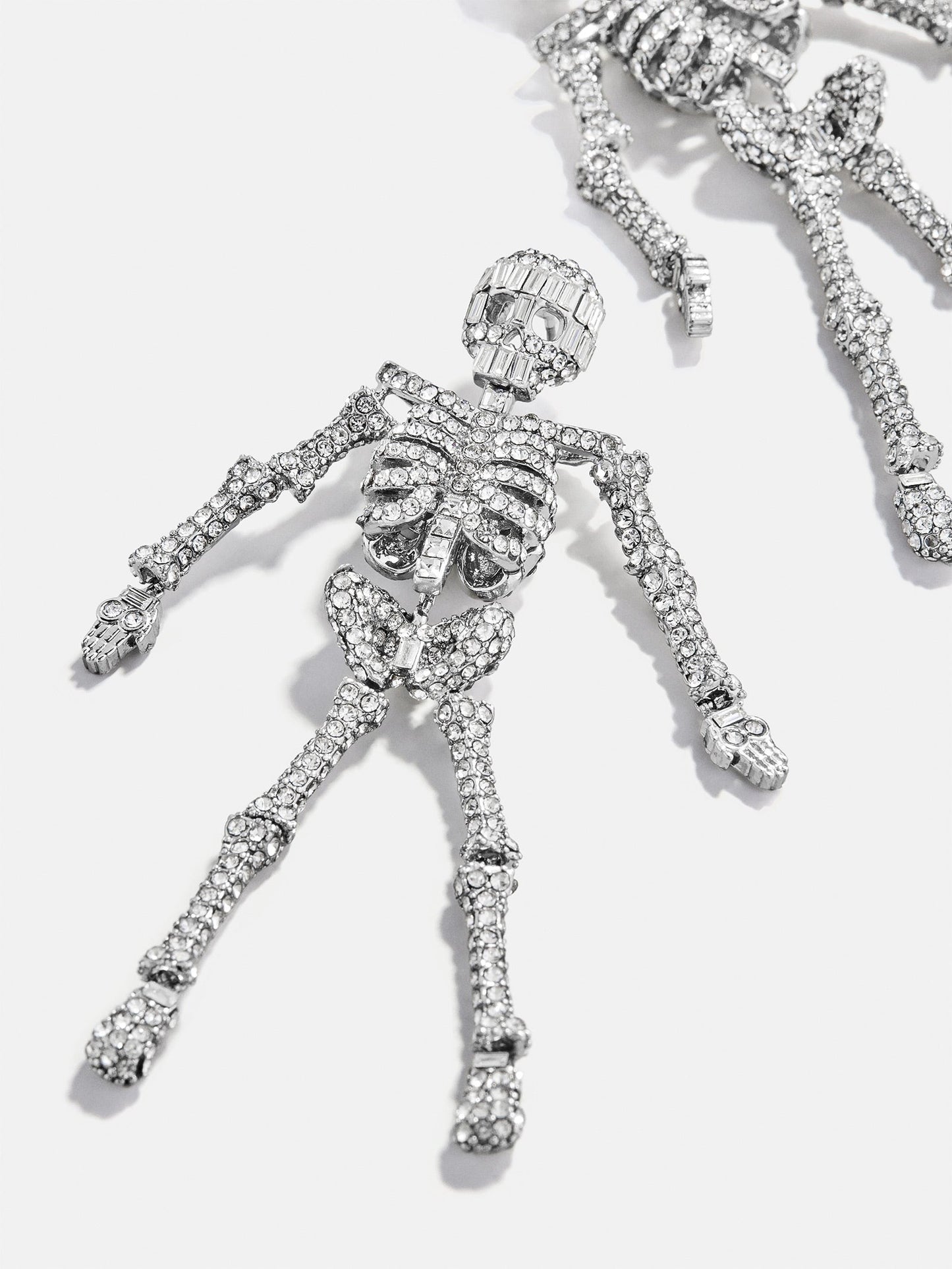 Drop Dead Hottie Earrings - Silver