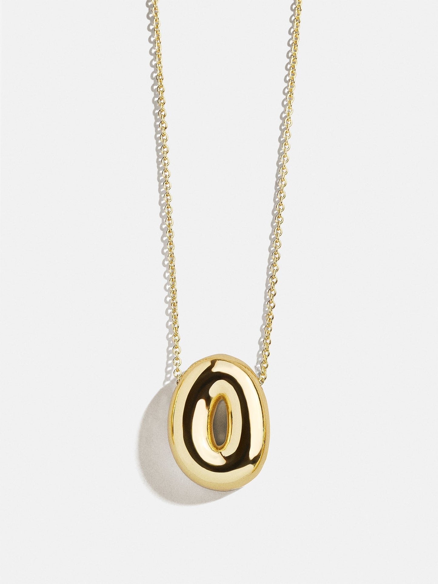 Kids' Bubble Initial Necklace - Gold