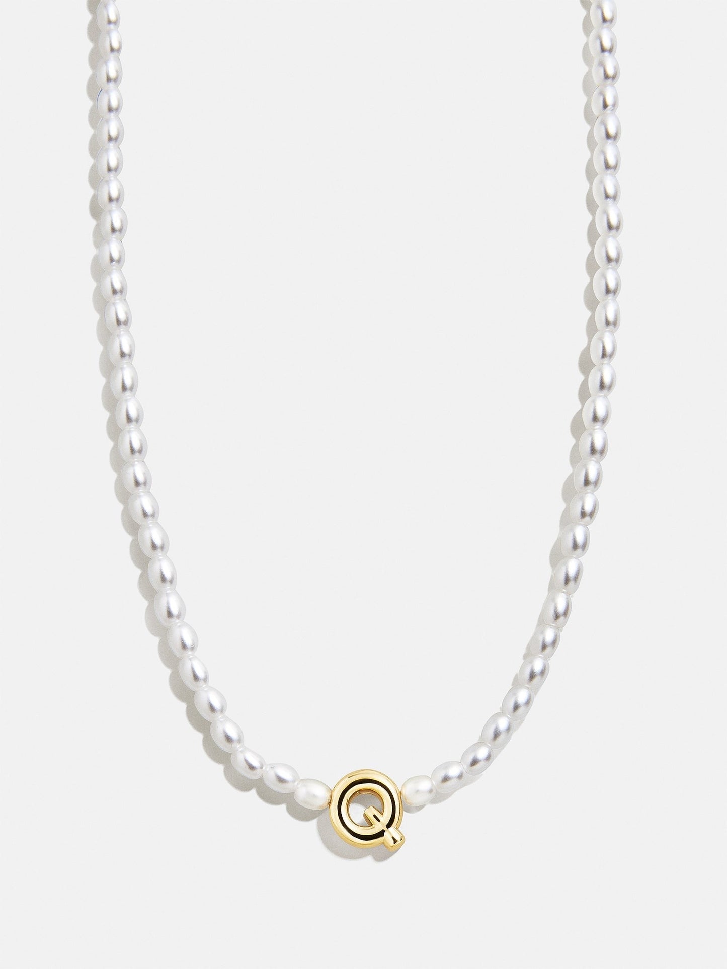 Playful Pearls Kids’ Initial Necklace - Gold/Pearl