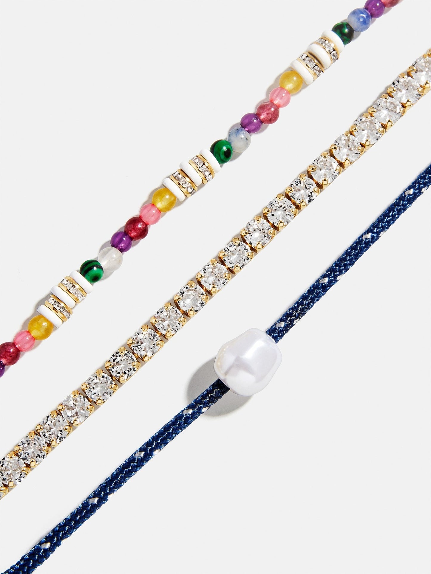 Rowan Semi-Precious Layered Bracelet - St. Barths