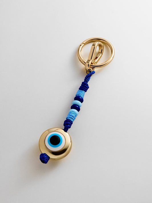 Eyes Off Envy Bag Charm - Blue
