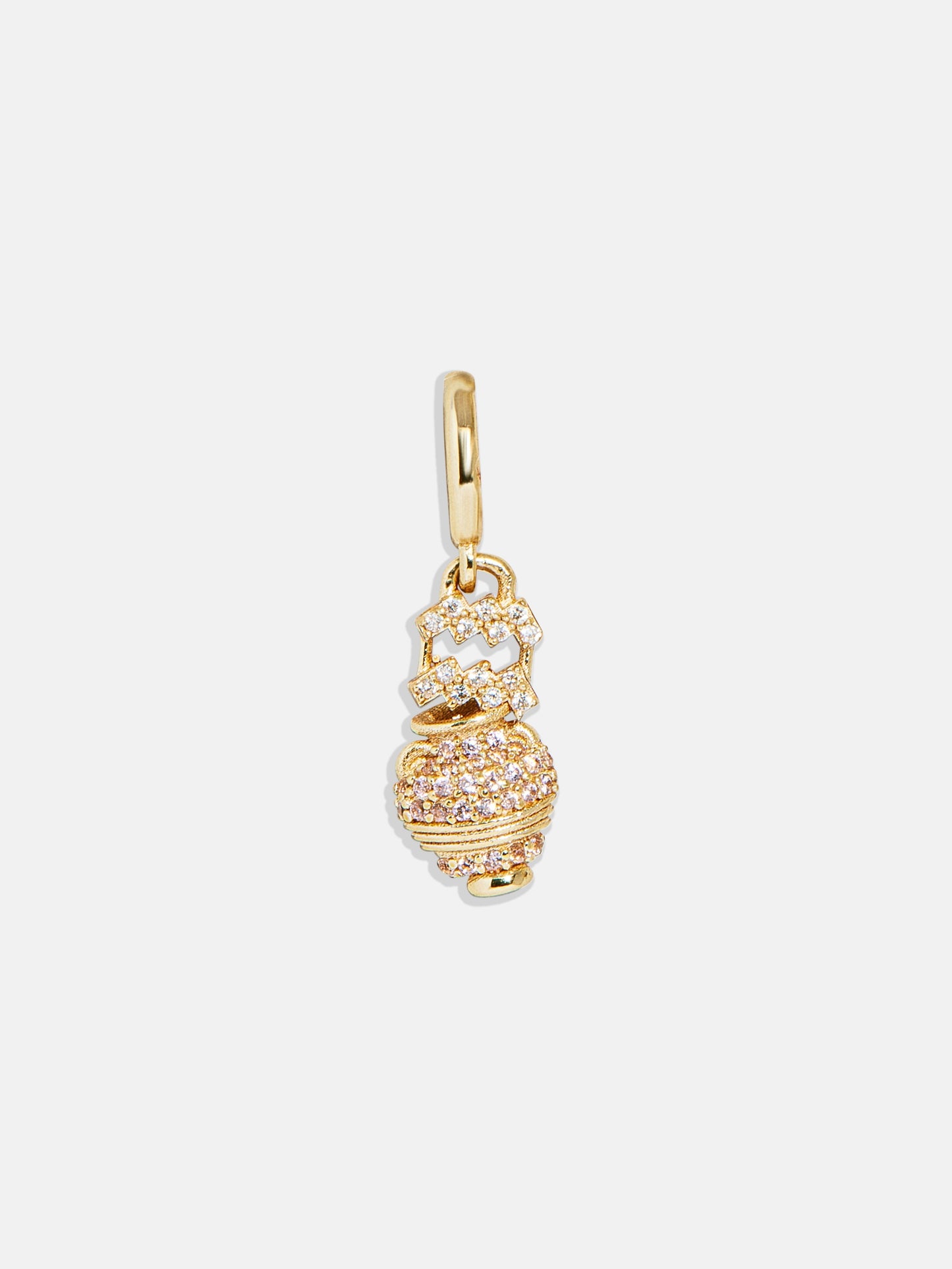 Pavé Zodiac Cluster Charm - Aquarius