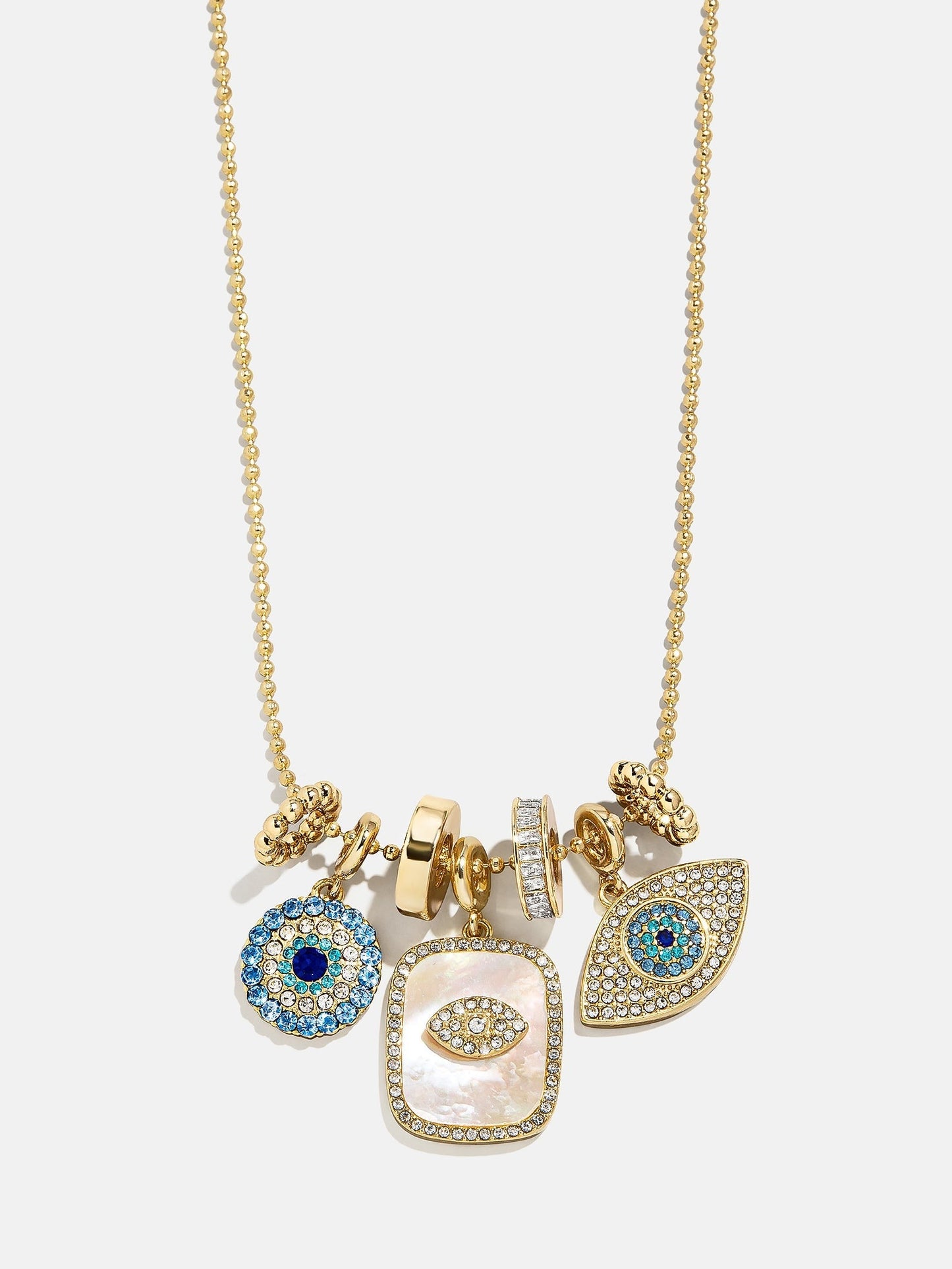 Evil Eye Charm Necklace - Turquoise Evil Eye