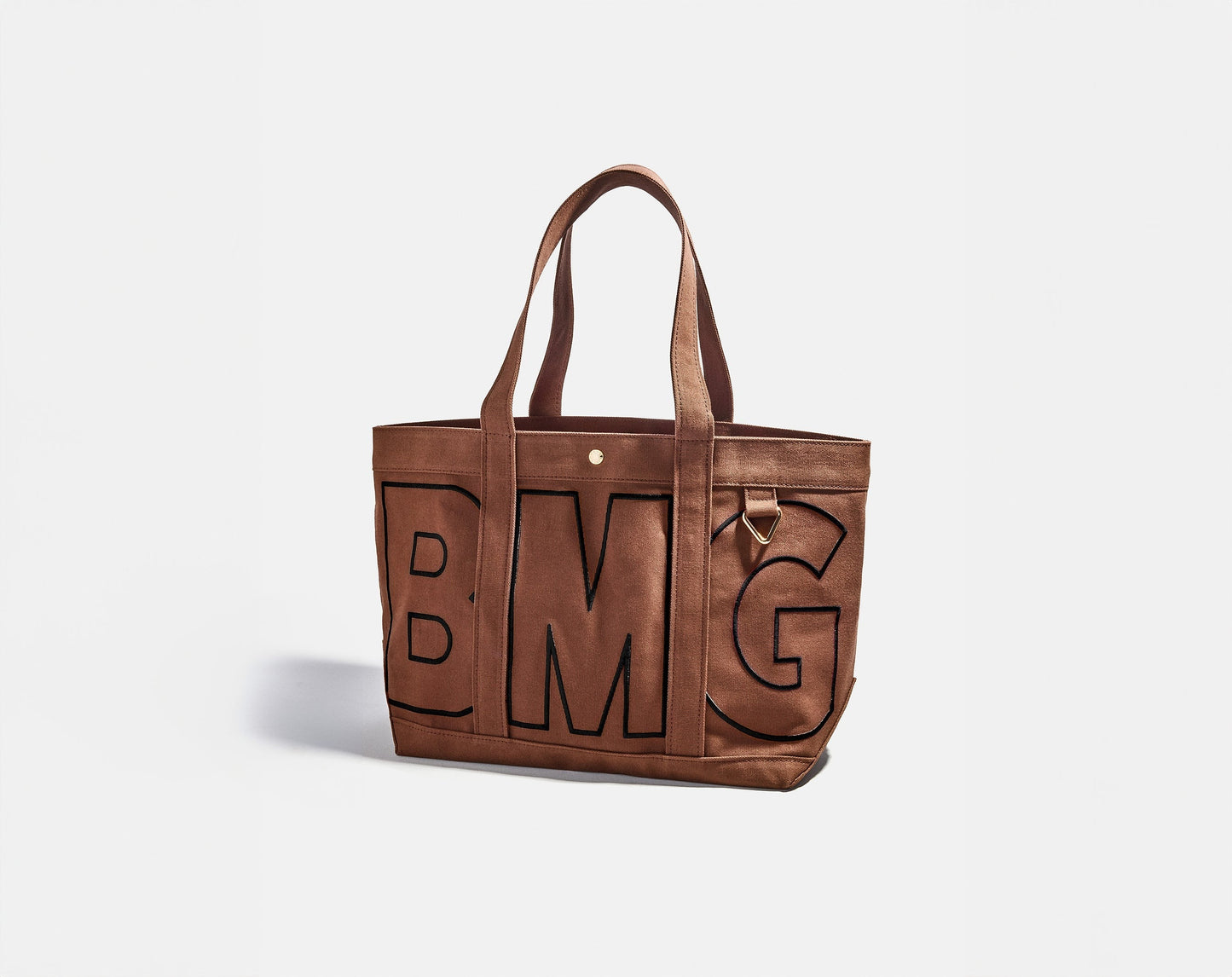Solid Custom Alpha Tote - Chocolate Brown