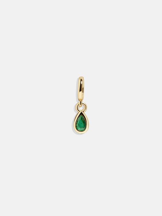 Birthstone Cluster Charm - Emerald