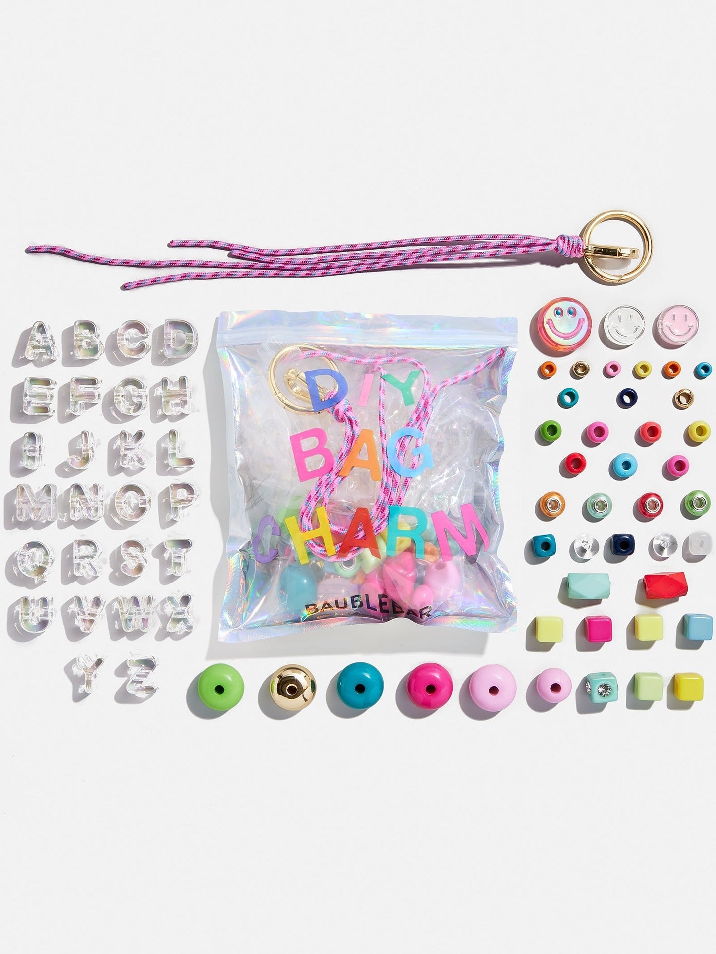 The Mini Custom Bead Kit - Multi/Smiley Face
