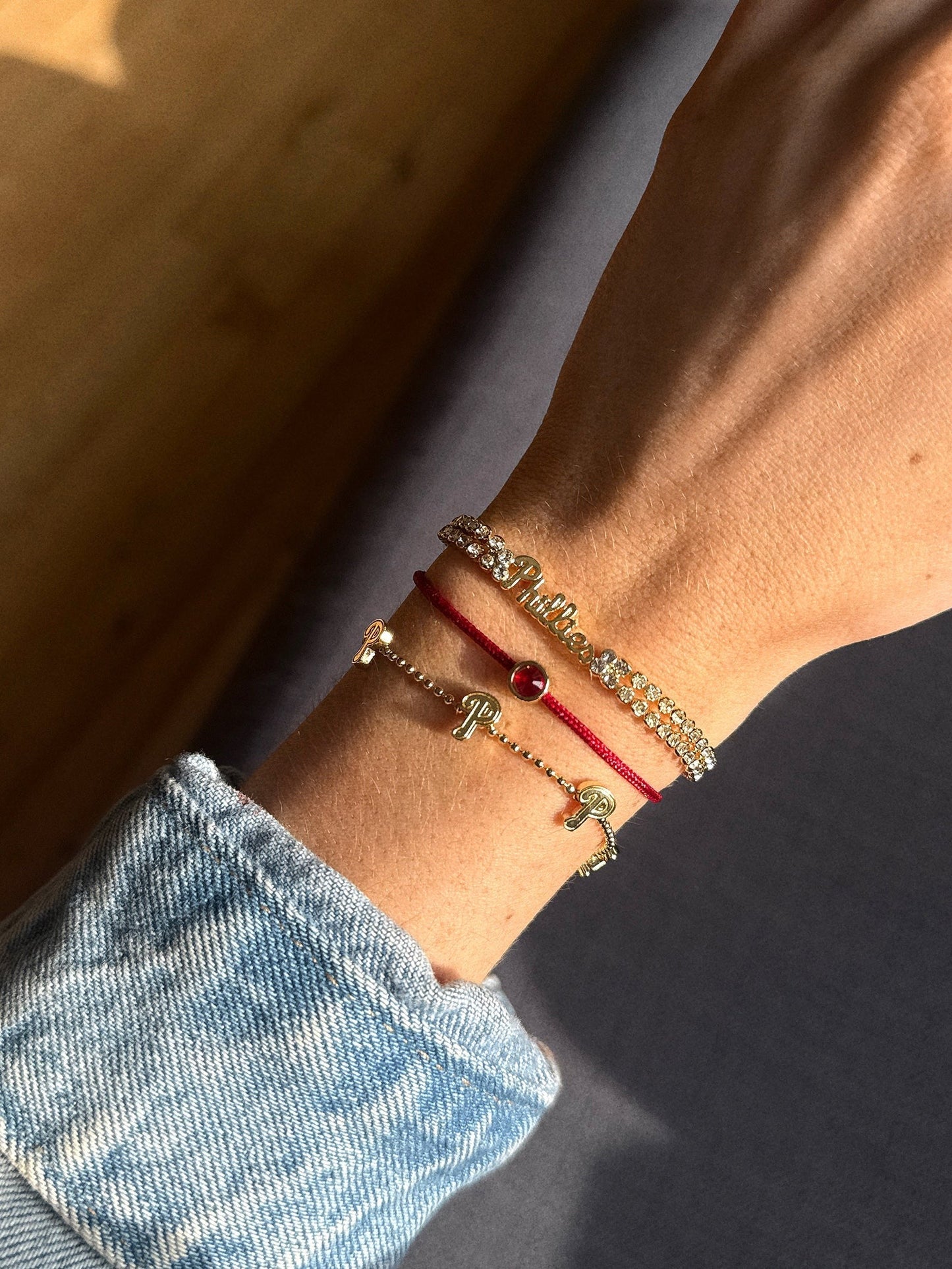 MLB Bracelet Set - Philadelphia Phillies