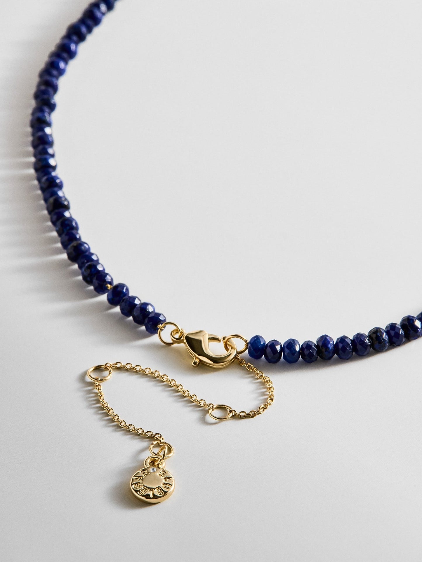 Mini Semi-Precious Custom Necklace - Lapis