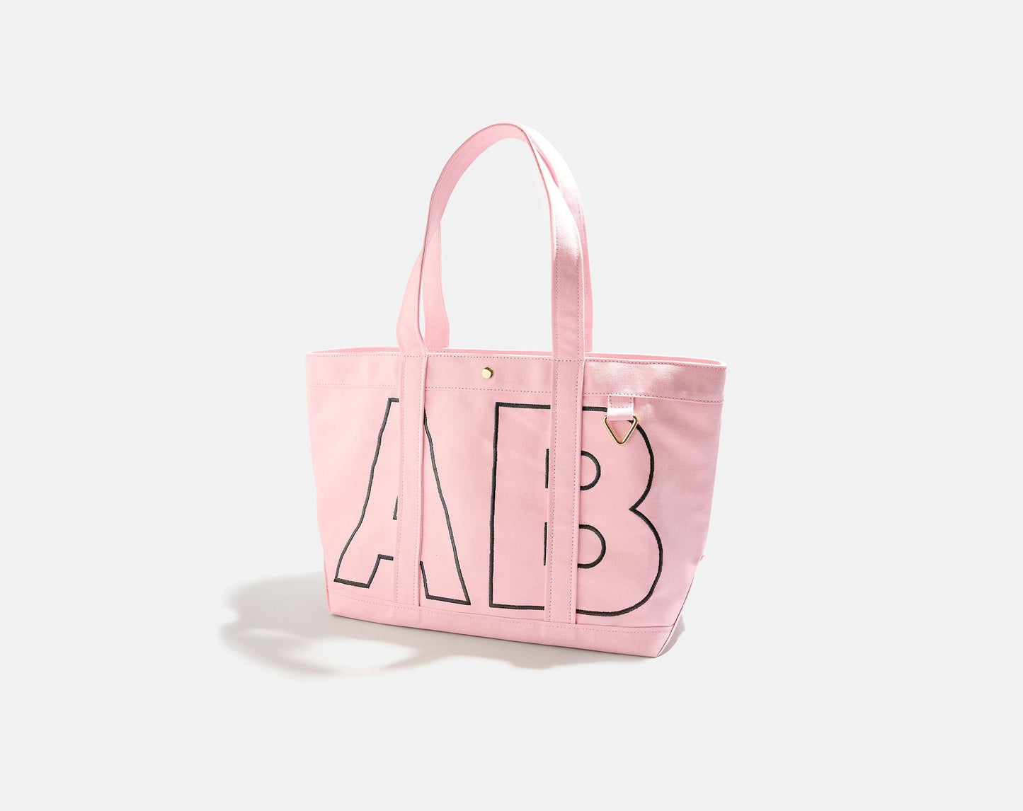Solid Custom Alpha Tote - Soft Pink
